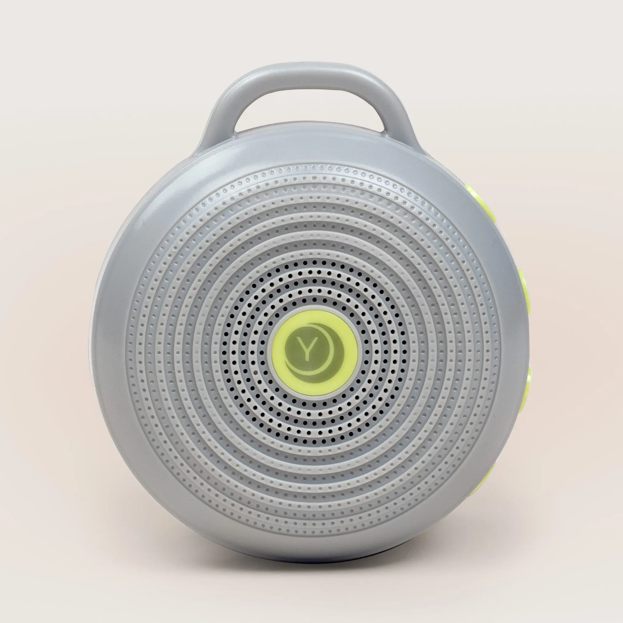 Yogasleep Hushh Portable White Noise Audio Speaker for Baby & Kid, 3 Soothing Natural Sounds, Volume Control, Compact Size, Clip-On Design, Sleep Aid, Office Privacy, Registry Gift (Includes Cable)