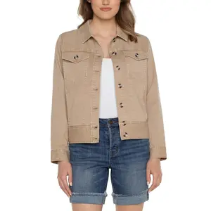 Trucker Jacket w/ Elastic Waistband (Liverpool)