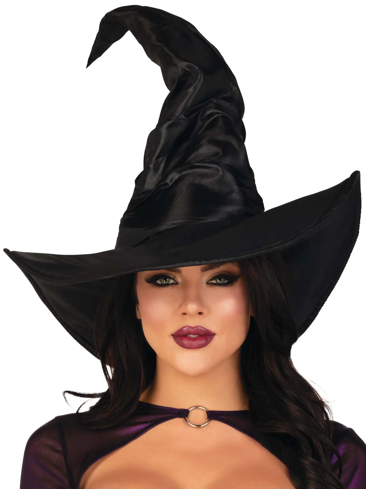 Large Ruched Witch Hat Large Ruched Witch Hat