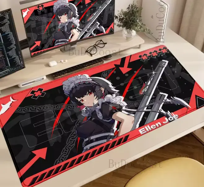 [Sale off up to 65%][Free Ship] Zenless Zone Zero Ellen Joe Table mat Desktop game Large Best High definition printing desktop Large game accessories mouse pad (4)