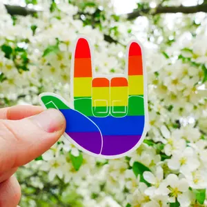 I LOVE YOU PRIDE STICKERS