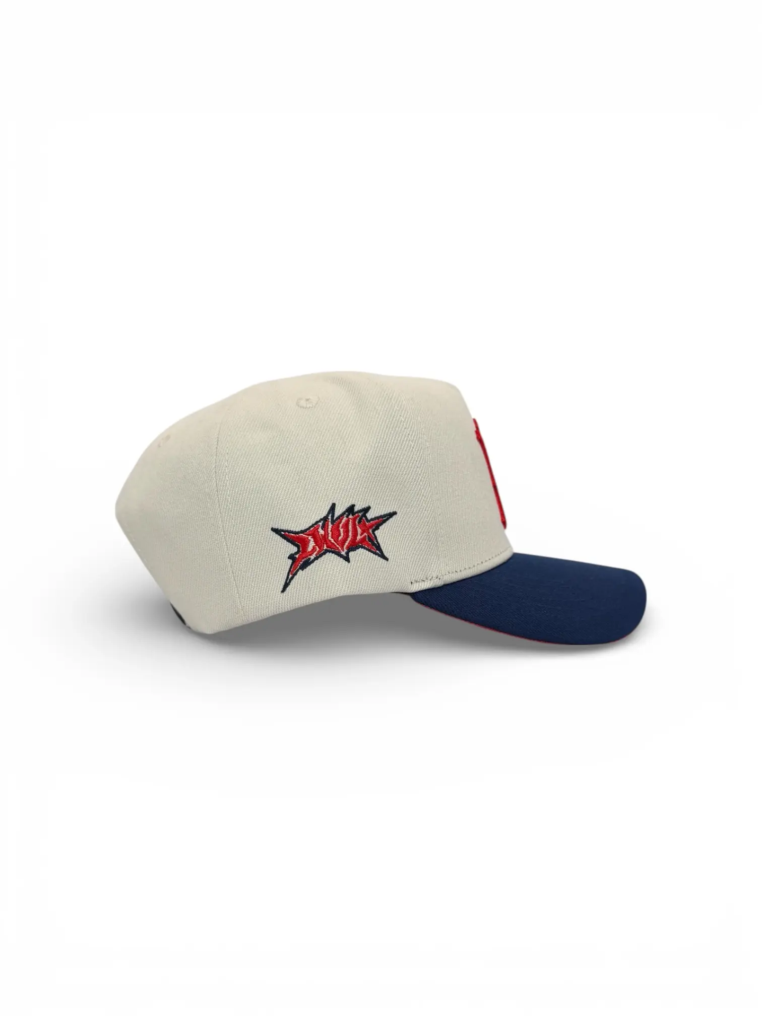 REMASTERED LETTER NY SATIN LINING w/SEUDE UNDER-BRIM CUSTOM HAT SNAPBACK