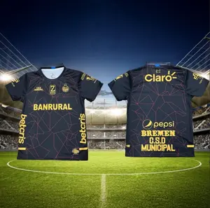 Municipal Yellow Soccer Jersey for Men – Guatemala Football Fan Shirt