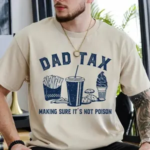 Dad Tax Noun T-Shirt, Husband Gift, Funny Dad T-Shirt Full Color For Men- dad Tshirts- Father's Day