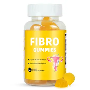 Aromlife Fibro Inositol Gummies, Natural Fibro Gummies with Folate & Vitamins B6 & B12, 60 Count Orange Flavor Womb Gummy Fibro Gummies for Daily Overall Balance