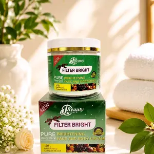 100% Organic Filter Bright Ultra Brightening, Anti-aging, Anti-spot and Hydroquinone Free Face and Body Cream. 100% Effective. For all type of Skin.