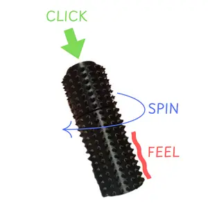 SpinClick Sensory Fidget – Pain Stim Spinner & Clicker