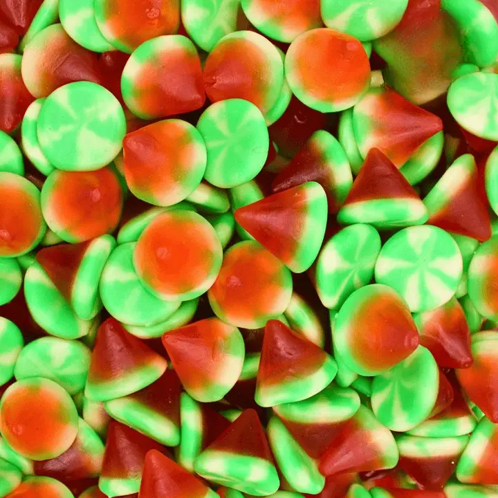 Strawberry Cones - Swedish Candy - Bonbon - Strawberry Cones - Swedish Candy - Bonbon -