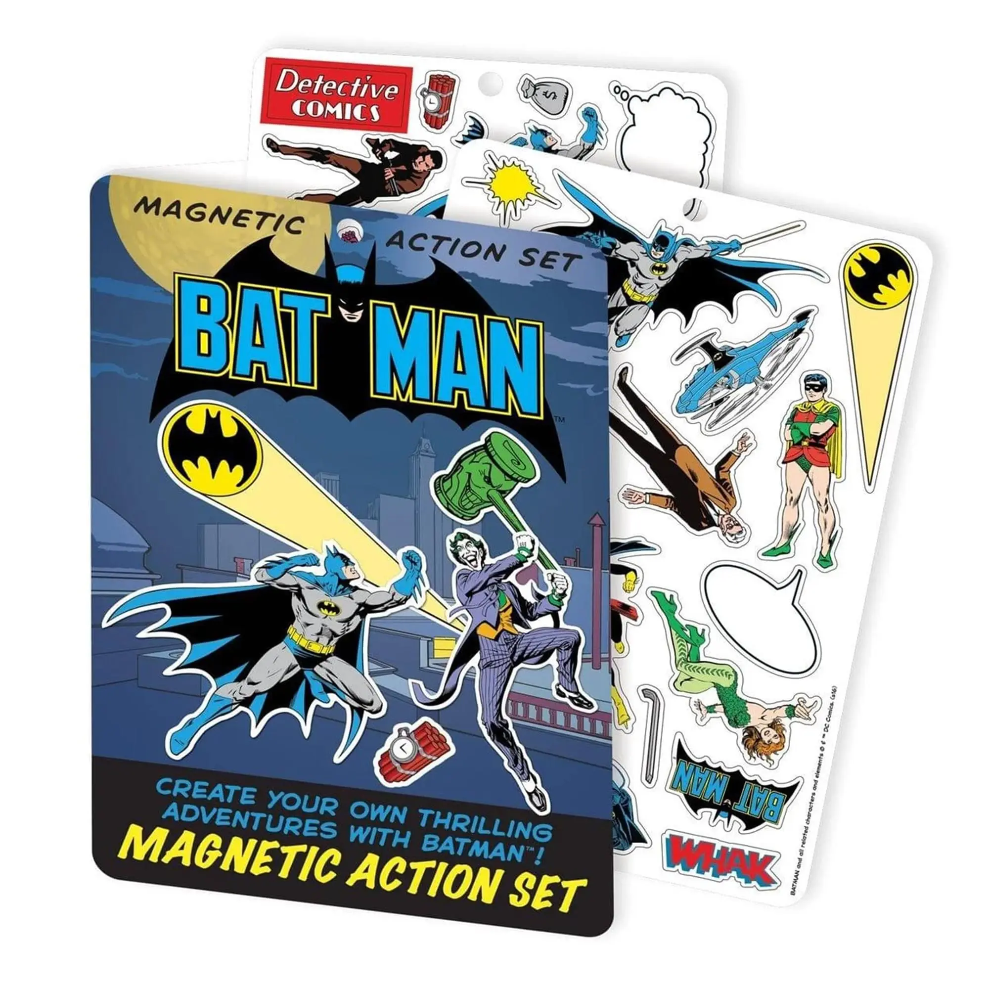 Batman Magnetic Action Set, 2 Sheets Batman Magnetic Action Set, 2 Sheets