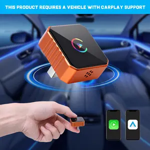 【NewYear2026】Wireless CarPlay & Android Auto Adapter – Plug & Play, Fast No-Delay, Hands-Free Calling, iPhone & Android Compatible