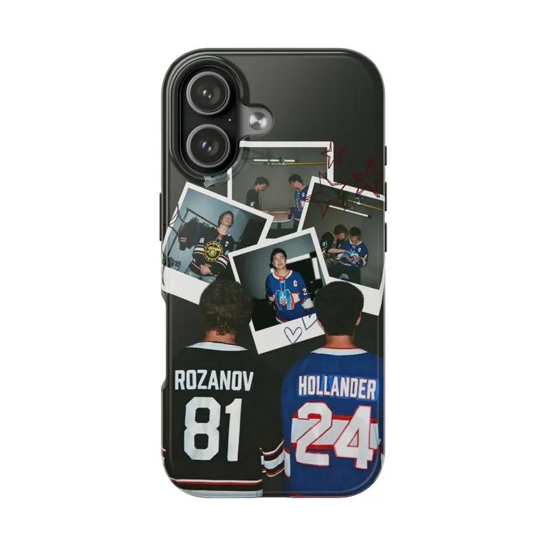 Heated Rivalry Ilya Shane Phone Case | Tough Case for iPhone 17 16, 15, 14, 13, 12 Pro Max Series, Samsung S Series, Polaroid Ilya Shane