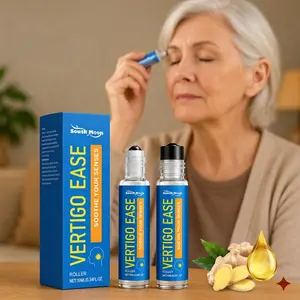 (Buy 1 Get 1 Free)Natural Vertigo Relief Roll-On, Stress & Fatigue Calming Essential Oil, Dizziness Support for Daily Life, 0.34 Fl Oz