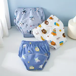 3pcs Soft Comfortable Baby Potty Training Pants, Ideal for Toddler Learning, Various Colors, Durable Fabric for Boys and Girls, Potty Training Underwear