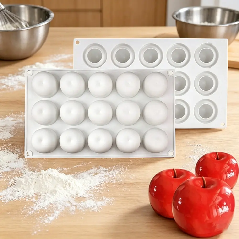 Silicone Fruit Baking Molds, Cake Chocolate Mold, Ice Cube Cookie Tray, DIY Baking Tools, Kitchen Accessories, Blueberry, Raspberry, Apple, Peach, Pineapple, Bakery Molds, Shaped