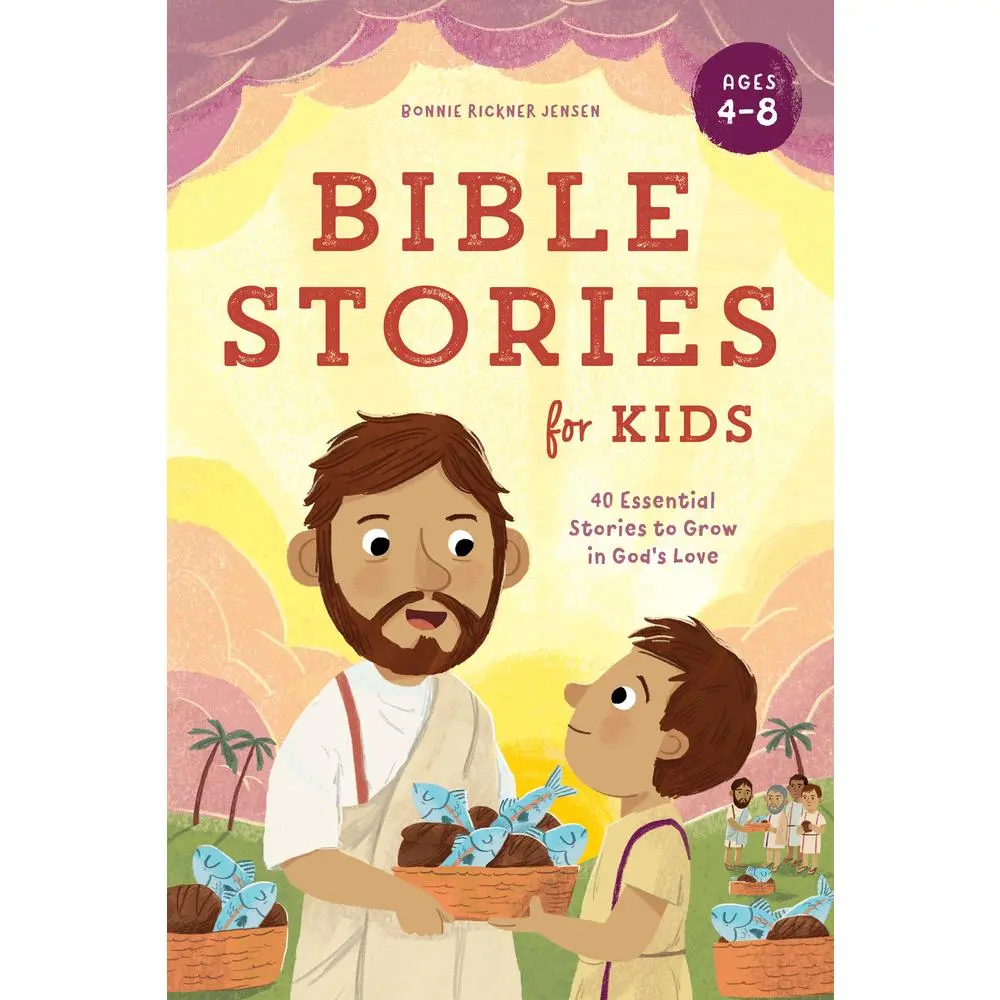 USED Book - Bible Stories for Kids: 40 Essential Stories to Grow in God's Love by Jensen, Bonnie Rickner (Paperback) - english
