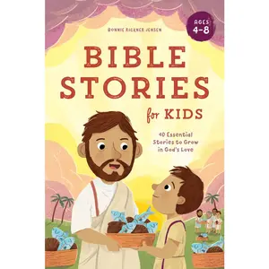 USED Book - Bible Stories for Kids: 40 Essential Stories to Grow in God's Love by Jensen, Bonnie Rickner (Paperback) - english