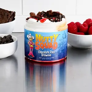Nutty Squad "Chocolate Razz Brownie" Peanut Butter Treat Dessert Flavor Sweet Flavor Dip