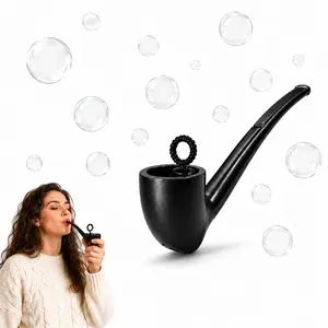 BubblePipe Stress Relief Toy — Blow Bubbles, Not Smoke | Viral Funny Gag Gift for Adults & Teens & TikTok Fun