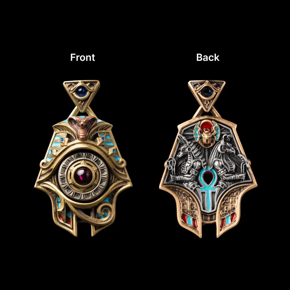 Eye of Horus Spinner Pendant