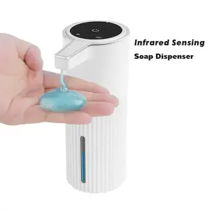 Touchless Smart Soap Dispenser Featuring an Infrared Sensor with a Detection Range of 0-40Mm, Equipped with a 1800Mah Rechargeable Battery And a 400Ml Capacity. Available in Both Liquid And Foam Versions