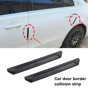 Invisible Car Door Bumper Strip, Anti-Collision Scratch Protection, Rearview Mirror Protective Tape, Car Edge Guard Sticker, Universal Car Sticker