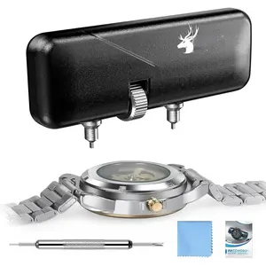 Watch  Replacement Tool Kit, Watch  Removal, Adjustable Watch Wrench, Rotary Opener, Cover Remover for Watch Repair, Case Spanner for Watch Opening, Caseback wrench, Spring Bar Tool