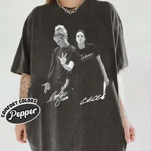 Retro 90's Sophie Cunningham Caitlin Clark Shirt, Vintage Basketball Graphic Fan Tee, Gift For Man & Woman T-Shirt