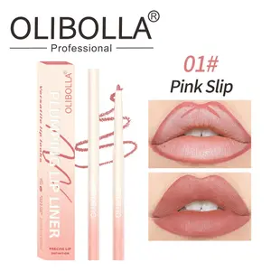 OLIBOLLA  Matte Lip Liner Set: Waterproof & Long-Lasting, Smudge-Proof, Precision Lip Pencil + Lipstick – Complete Lip Makeup Kit