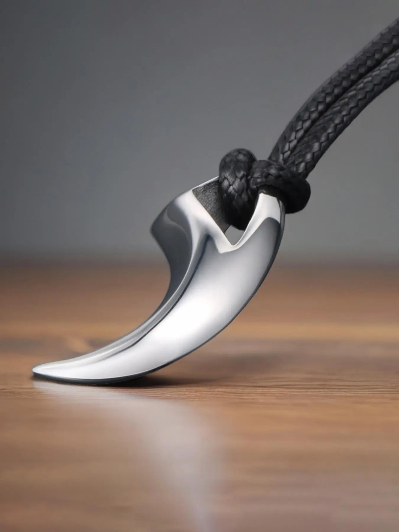 Fashionable Wolf Tooth Design Pendant Necklace, Stainless Steel Jewelry for Party, Daily Clothing Decor, Trendy All-match & Exquisite Jewelry for Birthday Gift, Daily Wear Necklace, Modern Versatile Accessories, Fashion Cool Accessories