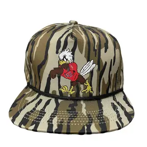 Bottomland Camouflage Trucker Hat Adjustable Snapback Hunting Outdoor Cap for Men Women