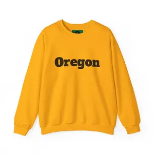 Oregon Crewneck Sweatshirt | Cozy Unisex Pullover for Casual Days, Great for Travel, Gifts, and Oregon Lovers