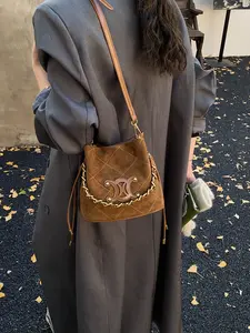 Women's Fashion Bucket Shoulder Bag, Crossbody Chain Bag, Versatile Design, Perfect for Shopping, Dates, Special Occasions, Stylish Accessory