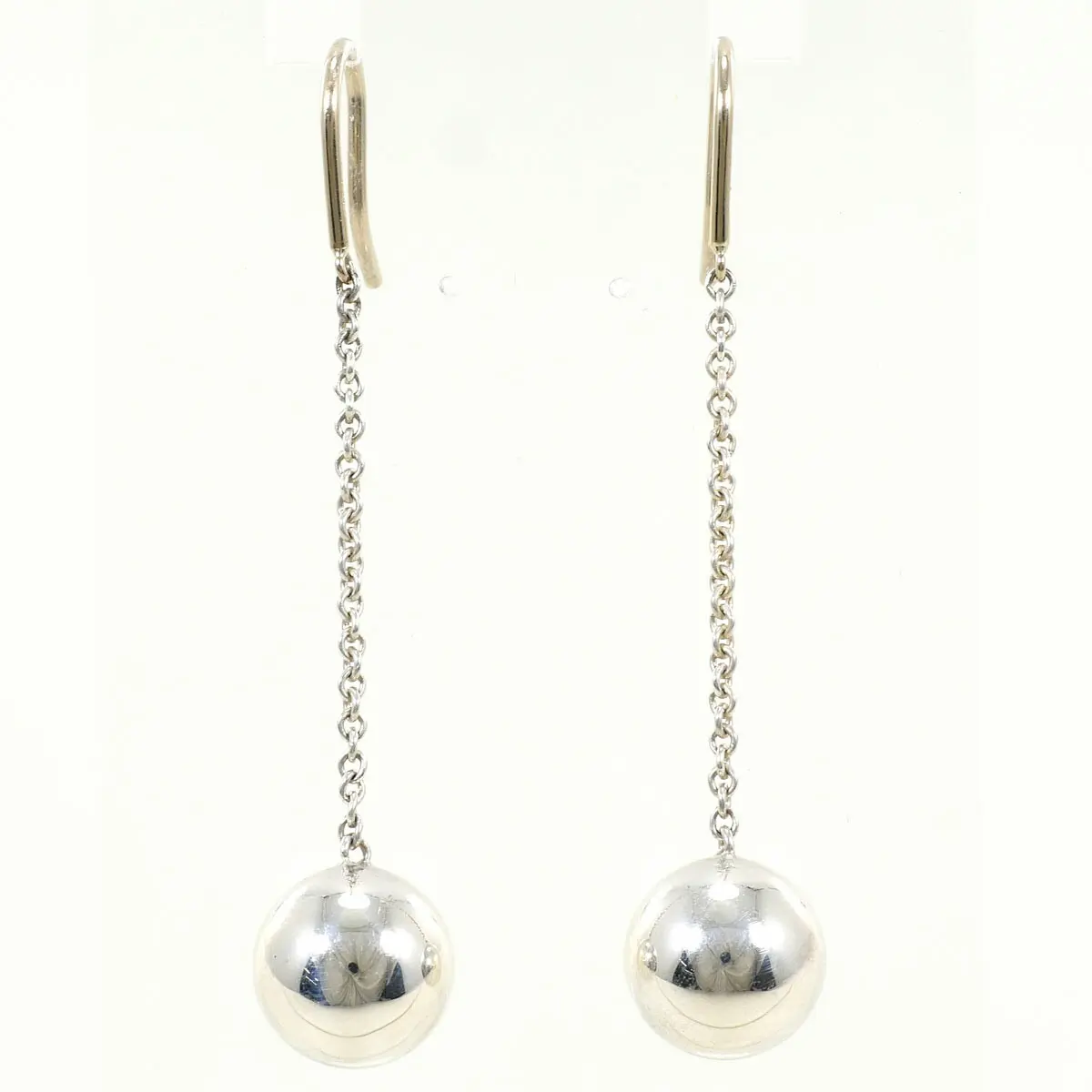 Pre-owned Tiffany & Co. Sterling Silver 925 (Ag925) Small Leather Goods Tiffany＆Co. Hardware Silver Earrings
