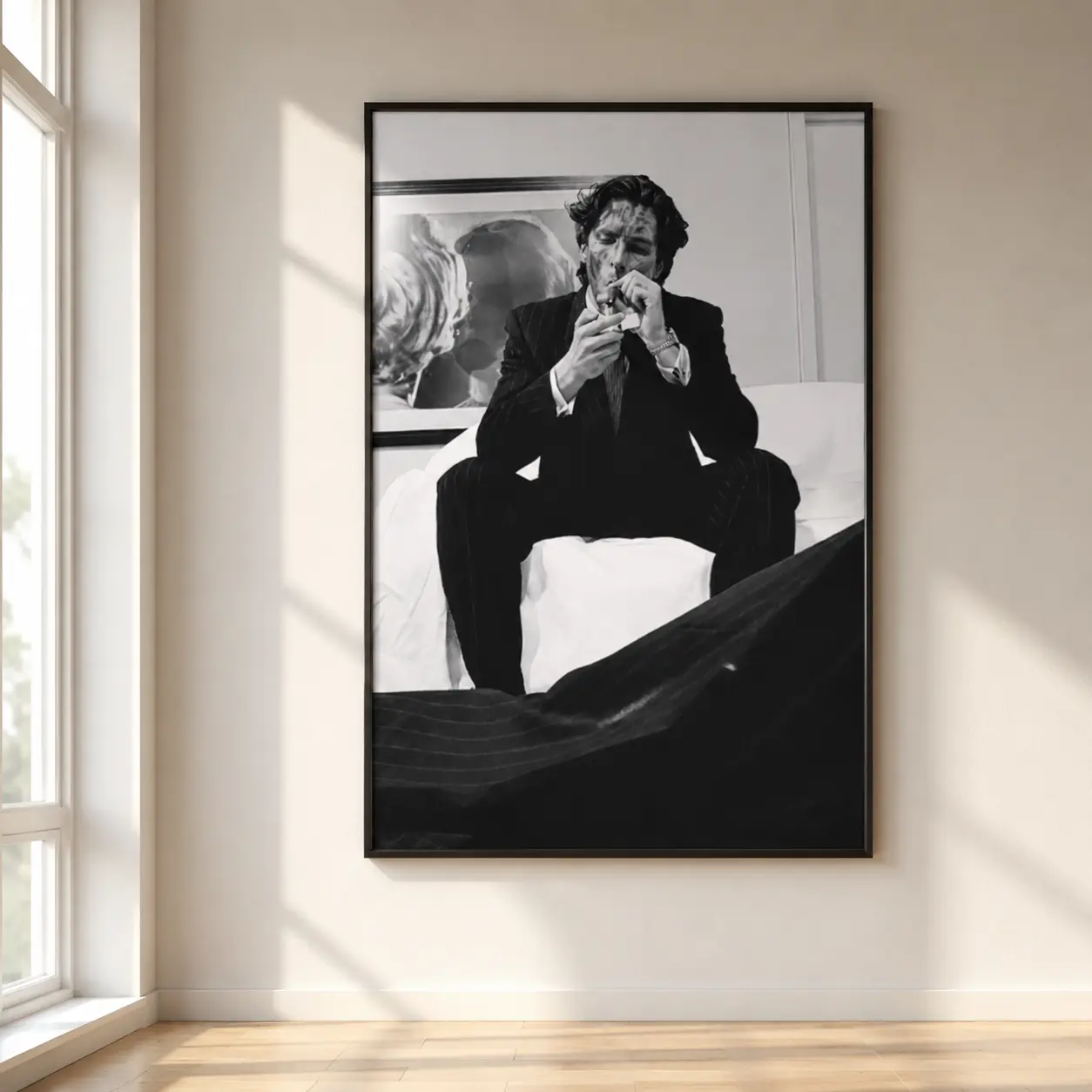 American Psycho Movie Paper Poster - Retro Look Decorative Wall Art, American Home Supplies for Bedroom, Classroom