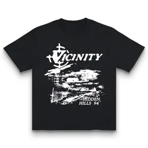 Vicinity Hidden Hills '94 Vintage Retro Graphic Tees - 90s Throwback Streetwear Staple, Timeless Urban Casual Essential, Classic Fit Everyday Go-To For Women For Men [180G 100% cotton, lightweight and breathable, soft and comfortable]