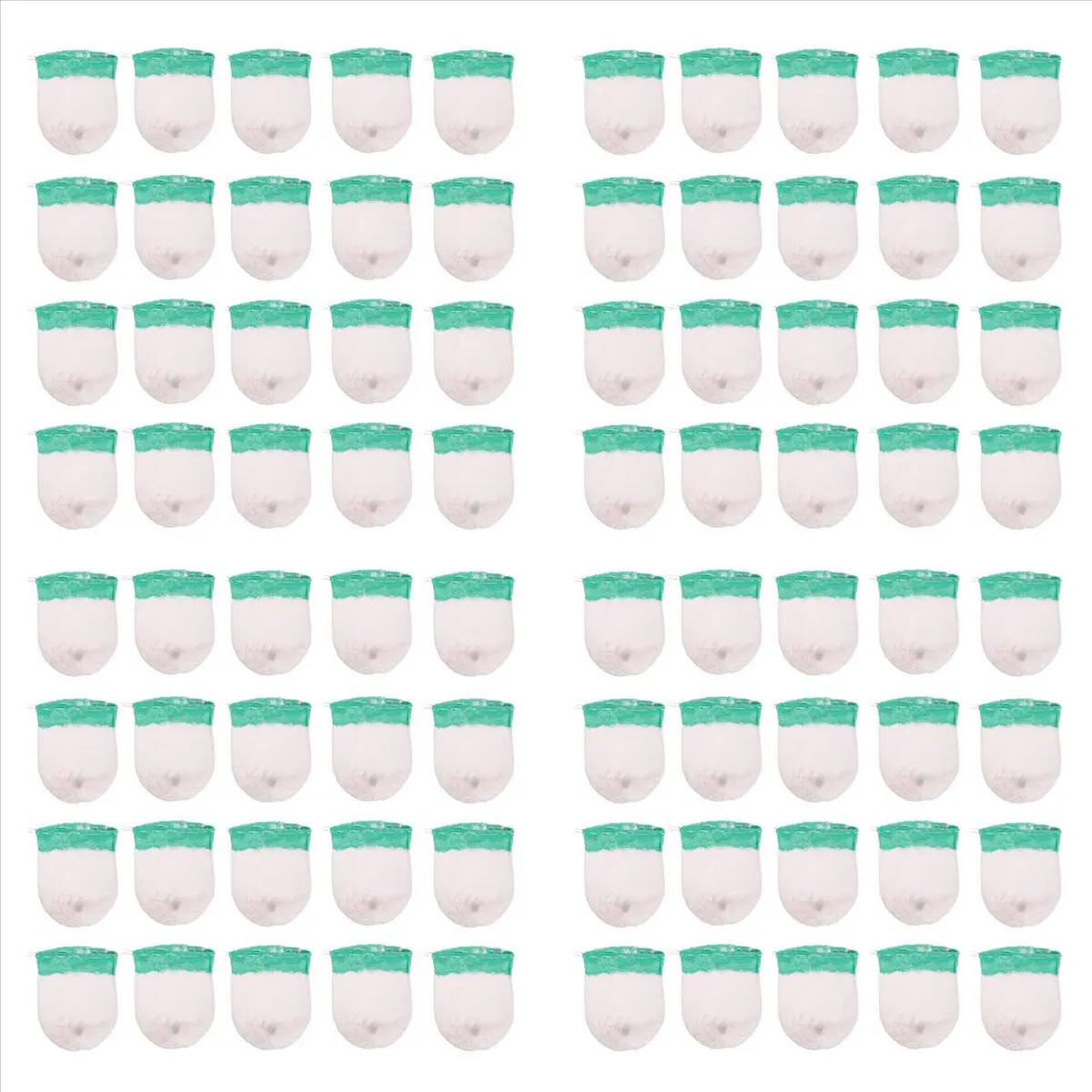 80Pcs Propane Lantern Mantles for Gas Lantern Propane Light Mantle for Outdoor Camping Lantern Natural