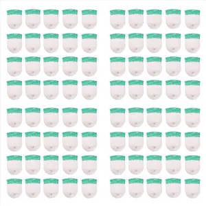 80Pcs Propane Lantern Mantles for Gas Lantern Propane Light Mantle for Outdoor Camping Lantern Natural