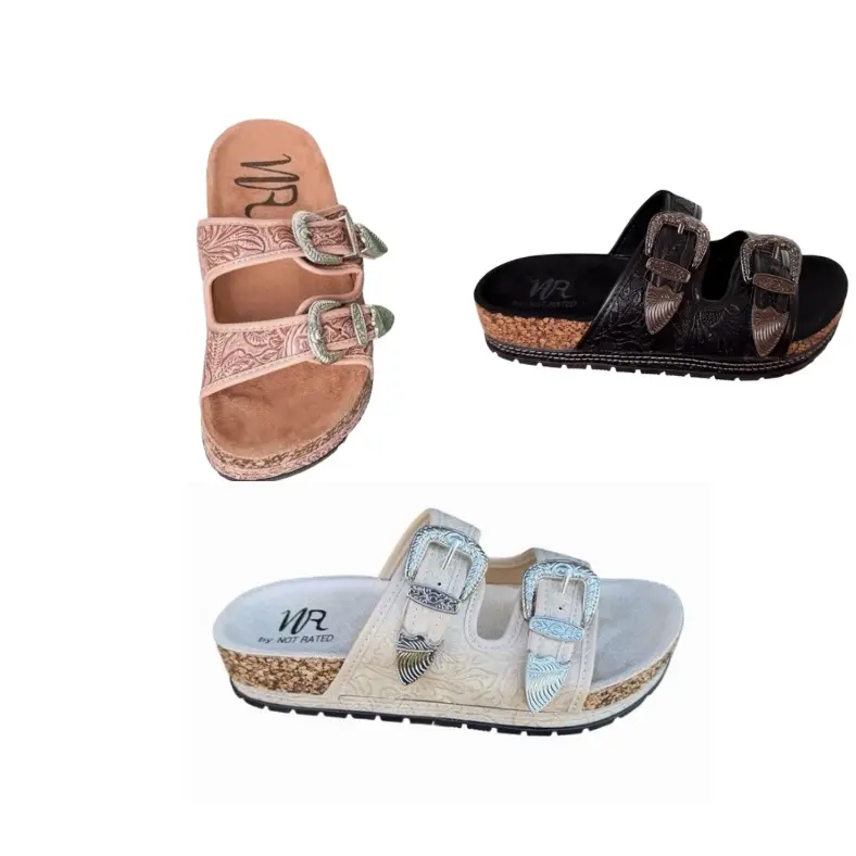 Western style Dual strap western Sandals Western style Dual strap western Sandals