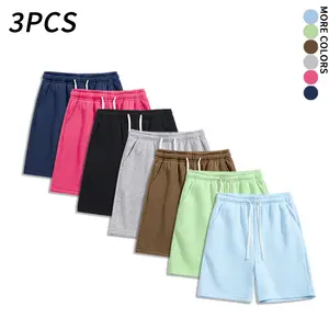 3Pack  Unisex Knit Casual Sports Sweatpants/Shorts/Capri Pants (Available in 1-pack and 3-pack options)summervibes