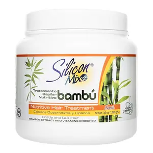 Avanti Silicon Mix Bambu Bamboo Nutritive Hair Treatment 36 Ounce for Brittle and Dull Hair with Bamboo Extract and Vitamins