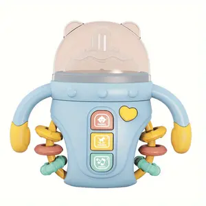 Baby bottle, rattle toy, birthday gift, music bottle, rattle with music Baby bottle, rattle toy, birthday gift, music bottle, rattle with music