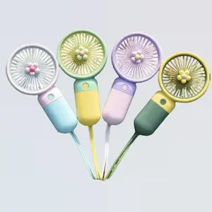 Mini Handheld Flowers Fans - Compact, Durable, Portable, USB Powered, Protection Features