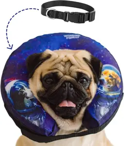 Dog Cone Collar for Recovery, Soft Protective Design for Post-Surgery Healing, Wound Care, and Preventing Licking or Scratching