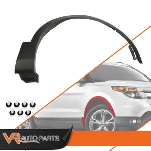 Fits 2011-15 Ford Explorer  Fender Flares Molding Front Right Wheel Protector