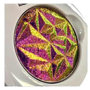 Spellcast Beauty Madame Razz Multichrome Pressed Eyeshadow - Captivating Dynamic Colors for Elegant Makeup Looks US