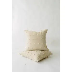 Cream Loop Pillow