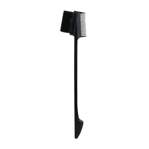 Ossilee Three-Headed Edge Brush for Edge & Back Brushing Convenient Hairdressing Styling Brush