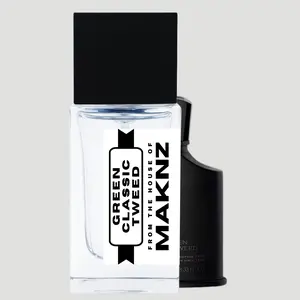 MAKNZ GREEN CLASSIC TWEED Men's Fragrance - ozonic, aquatic, iris, powdery, woody, amber, animalic, violet, balsamic, green