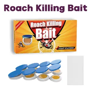 Roach Repellent, Domestic Dormitory Kitchen Powerful Cleaning Cockroach Exterminator Cockroach Gel Bait Pest Control Kit Rodent Repellent Pouches for Indoor & Outdoor Multi-Surface Microfiber Floor Mop roach killer indoor infestation WB