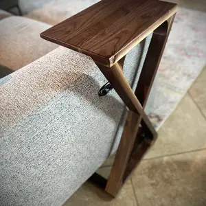 Timber 'Torch' Space Saving Side Table